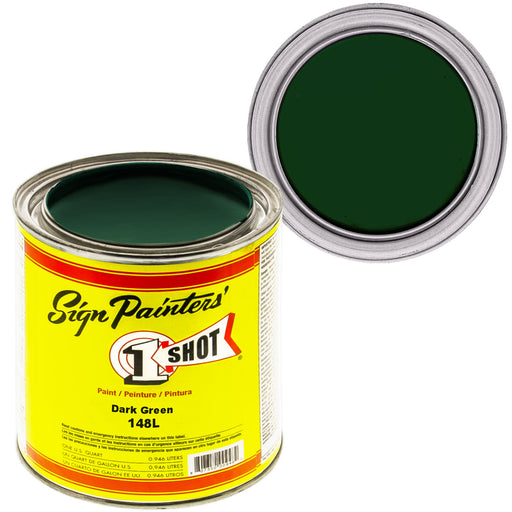 Dark Green Pinstriping Lettering Enamel Paint, 1 Quart