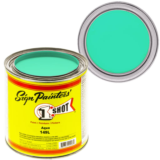 AQUA Pinstriping Lettering Enamel Paint, 1 Quart