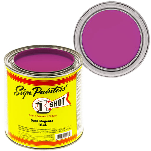 Dark Magenta Pinstriping Lettering Enamel Paint, 1 Quart