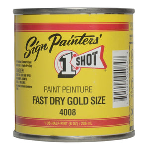 4008-Hp Fast Dry Gold Size Sign & Lettering Paint