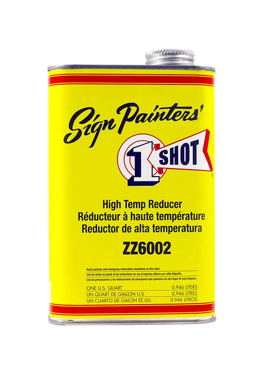 One Shot 6002 High Temp Enamel Reducer, Quart