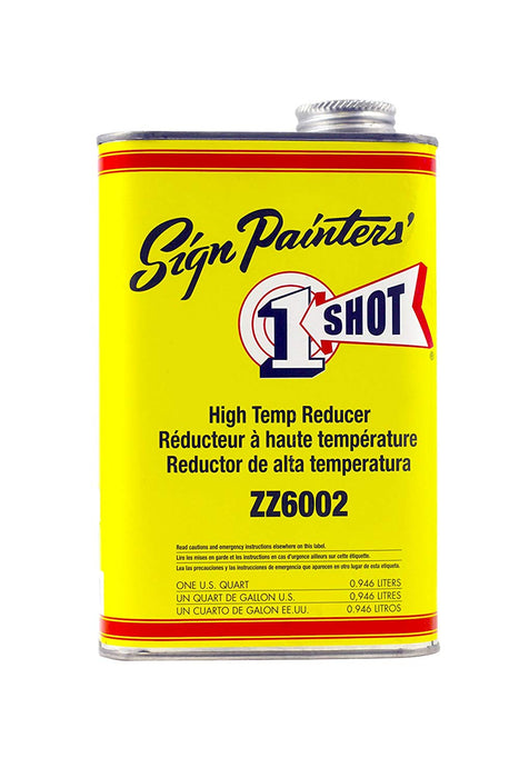 One Shot 6002 High Temp Enamel Reducer, Quart