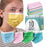 Salon World Safety 100 Kids Masks (10 Sealed Packages of 10) - 5 Colors, 20 Each - 3 Layer Disposable Protective Children's Face Masks, 3-Ply Fabric