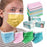 Kids Masks - Bulk 3 Boxes (150 Masks) in Sealed Dispenser Boxes of 50 - 5 Colors, 30 Each - 3 Layer Disposable Protective Children's Face Masks