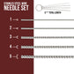 Airbrush Cleaning Kit 11-Piece, Airbrushing Cleaning 5 Brushes, 5 Pokers & How-To Airbrush, Cleaner Set Mini Kit