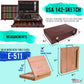163-Piece Mega Wood Box Artist Kit with Easel, Painting, Drawing & Art Supplies for Adults - Watercolors, Oil Pastels, Pencils, Crayons & Brushes - Art Kit for Adults, Gift Set