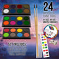 163-Piece Mega Wood Box Artist Kit with Easel, Painting, Drawing & Art Supplies for Adults - Watercolors, Oil Pastels, Pencils, Crayons & Brushes - Art Kit for Adults, Gift Set
