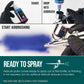 12 Color Acrylic Transparent Colors Airbrush Paint Set with Reducer & Cleaner, Ready to Spray, 1 oz. Bottles