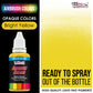 Bright Yellow, Opaque Acrylic Airbrush Paint, 1 oz. Ready to Spray