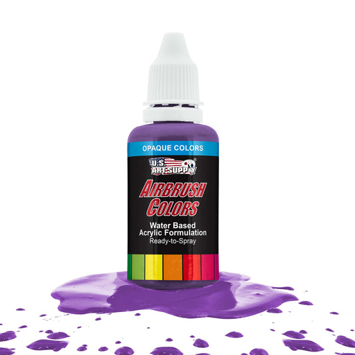 Deep Purple, Opaque Acrylic Airbrush Paint, 1 oz.