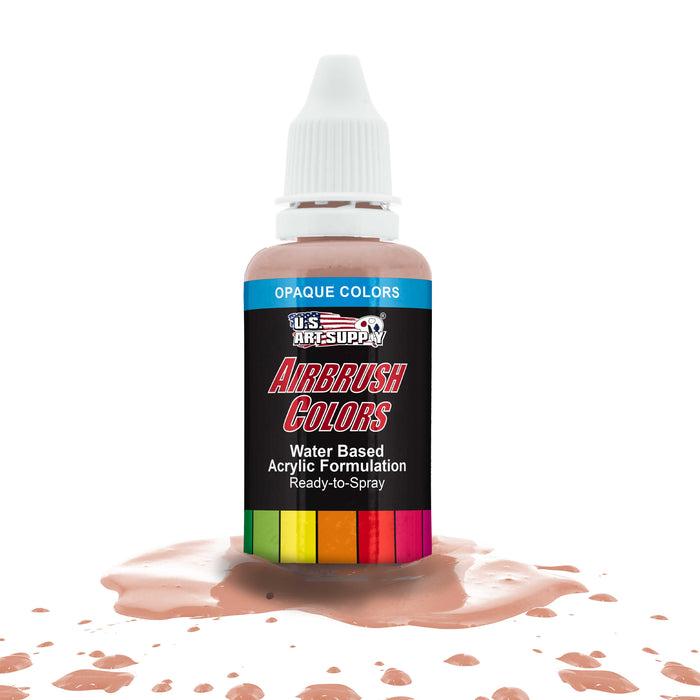 Light Tan, Opaque Acrylic Airbrush Paint, 1 oz.