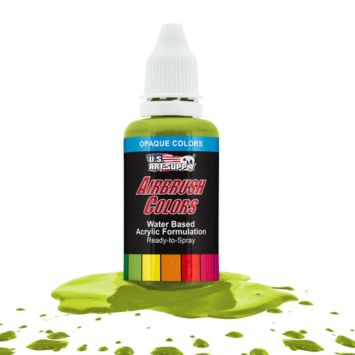 Chartruese, Opaque Acrylic Airbrush Paint, 1 oz.