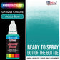 Aqua Blue, Opaque Acrylic Airbrush Paint, 1 oz. Ready to Spray