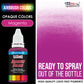 Magenta, Opaque Acrylic Airbrush Paint, 1 oz. Ready to Spray