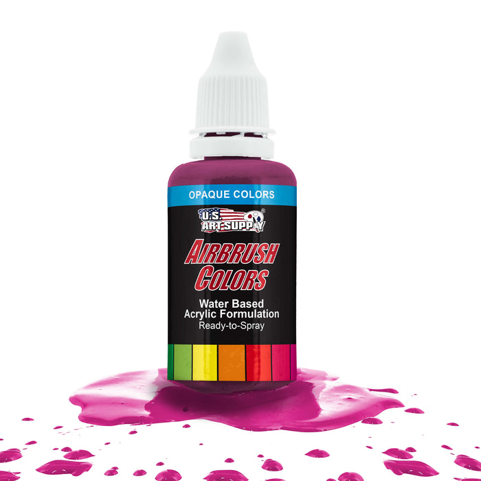 Magenta, Opaque Acrylic Airbrush Paint, 1 oz.