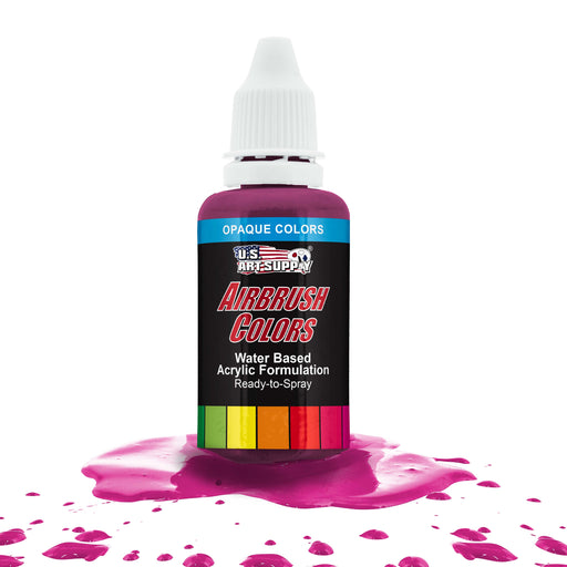 Magenta, Opaque Acrylic Airbrush Paint, 1 oz.