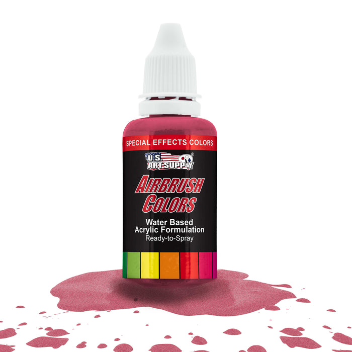 Red Pearl, Pearlized Special Effects Acrylic Airbrush Paint, 1 oz.