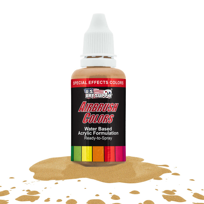 Gold Pearl, Pearlized Special Effects Acrylic Airbrush Paint, 1 oz.