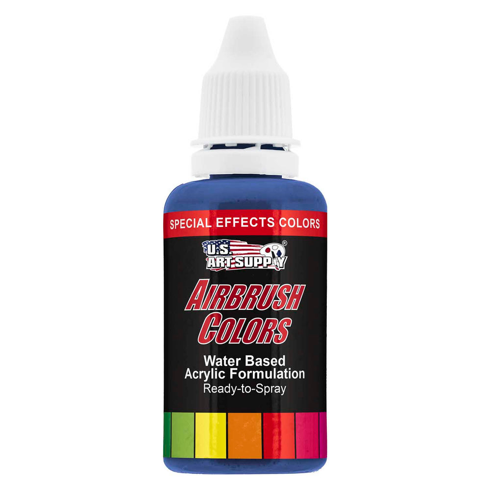 Blue Pearl, Pearlized Special Effects Acrylic Airbrush Paint, 1 oz.