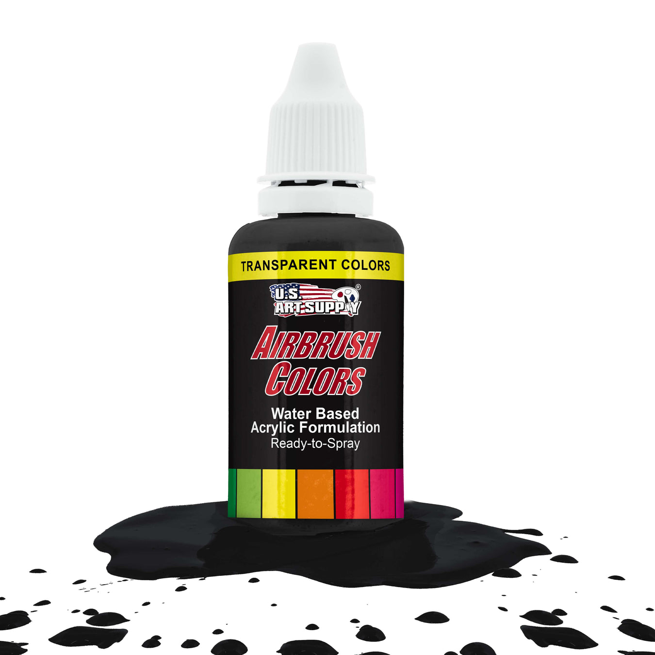 Airbrush Hobby & Craft Paint - USA 1-Ounce Transparent