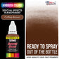 Coffee Brown, Transparent Acrylic Airbrush Paint, 1 oz. Ready to Spray