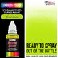 Chartruese, Transparent Acrylic Airbrush Paint, 1 oz. Ready to Spray