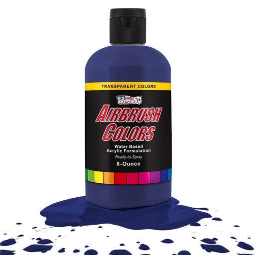 Phthalo Blue, Transparent Acrylic Airbrush Paint, 8 oz.