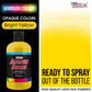 Bright Yellow, Opaque Acrylic Airbrush Paint, 8 oz. Ready to Spray