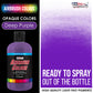 Deep Purple, Opaque Acrylic Airbrush Paint, 8 oz. Ready to Spray