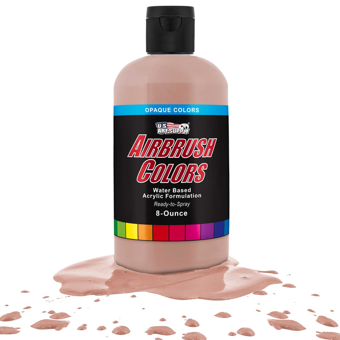 Light Tan, Opaque Acrylic Airbrush Paint, 8 oz.