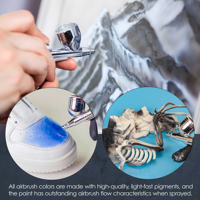 Canary Yellow, Opaque Acrylic Airbrush Paint, 8 oz. Ready to Spray
