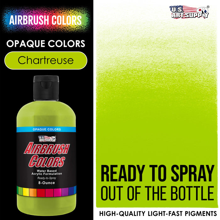 Chartruese, Opaque Acrylic Airbrush Paint, 8 oz.