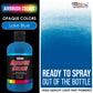 Lake Blue, Opaque Acrylic Airbrush Paint, 8 oz. Ready to Spray