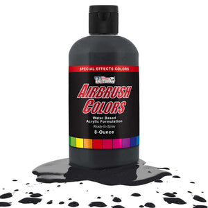 Black Pearl, Pearlized Acrylic Special Effects Airbrush Paint, 8 oz. Ready to Spray
