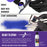 U.S. Art Supply Pearlized Purple Pearl Acrylic Special Effects Airbrush Paint - 8oz Ready to Spray Air Brush Paint for Nails, Models, Fabric