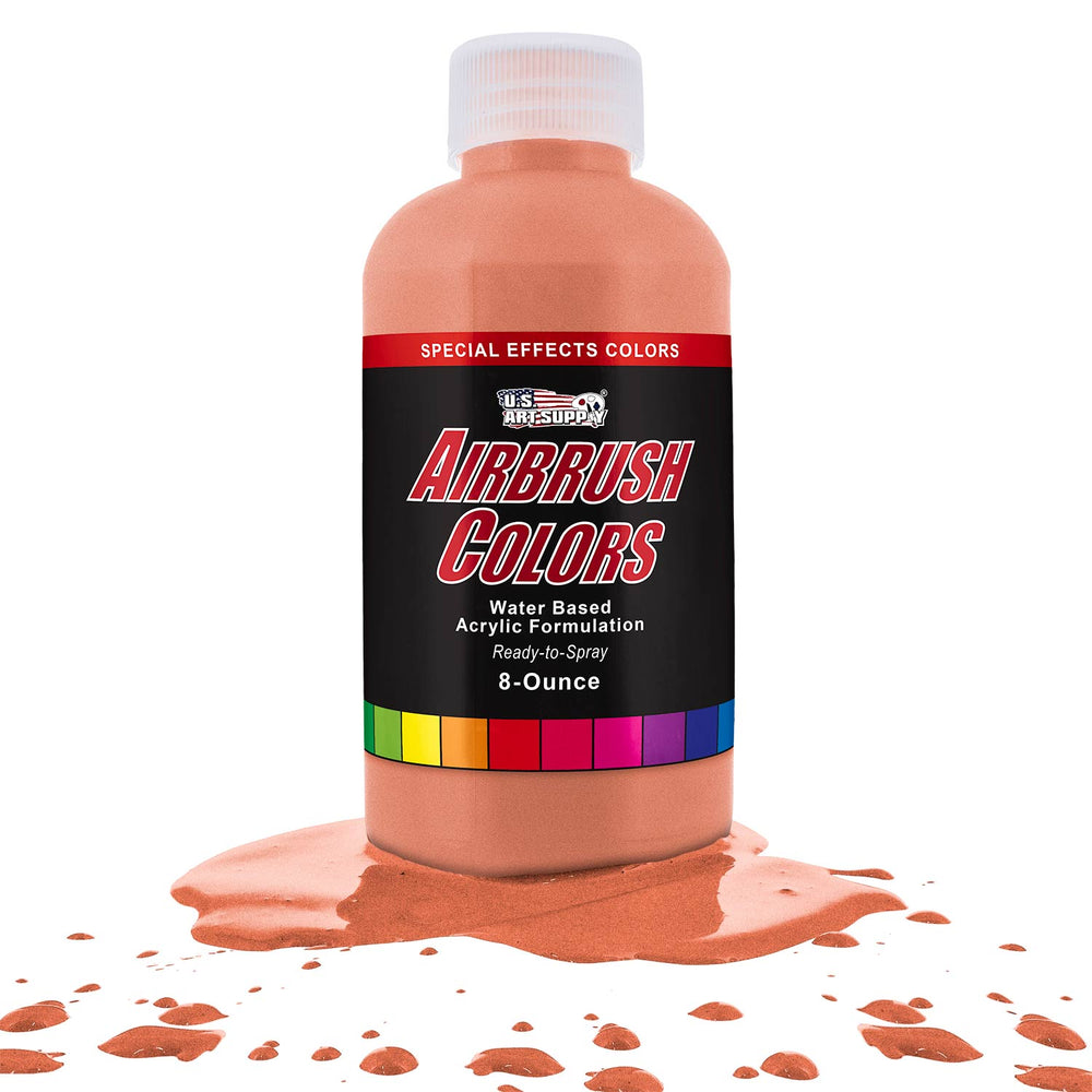 Orange Pearl, Pearlized Special Effects Acrylic Airbrush Paint, 8 oz.