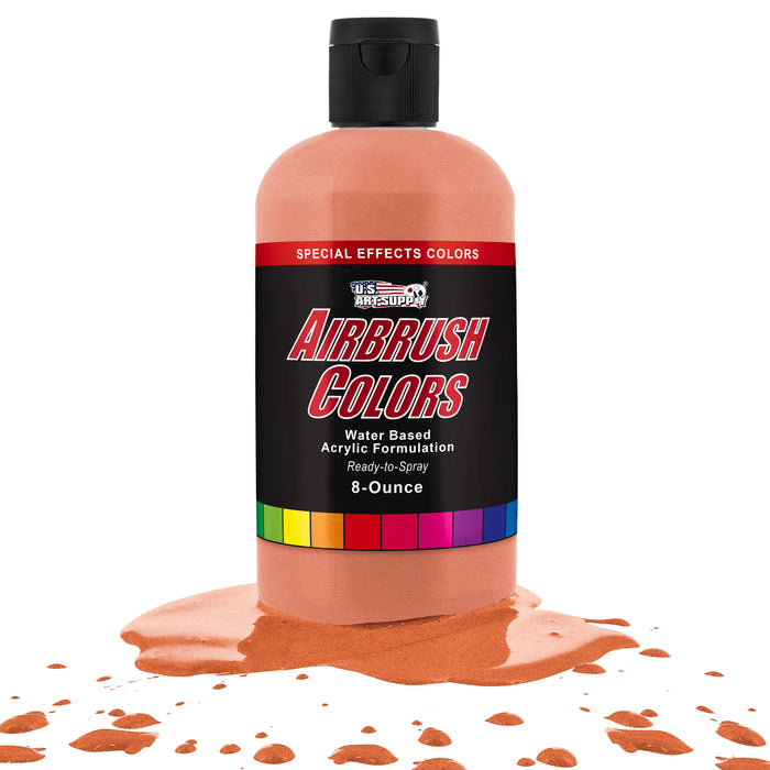 Orange Pearl, Pearlized Special Effects Acrylic Airbrush Paint, 8 oz.