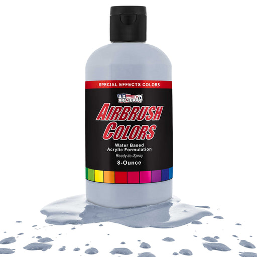 Silver Pearl, Pearlized Special Effects Acrylic Airbrush Paint, 8 oz.