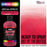 U.S. Art Supply Pearlized Red Pearl Acrylic Special Effects Airbrush Paint - 8oz Ready to Spray Air Brush Paint for Nails, Models, Fabric - Water-Based Air Brush Painting