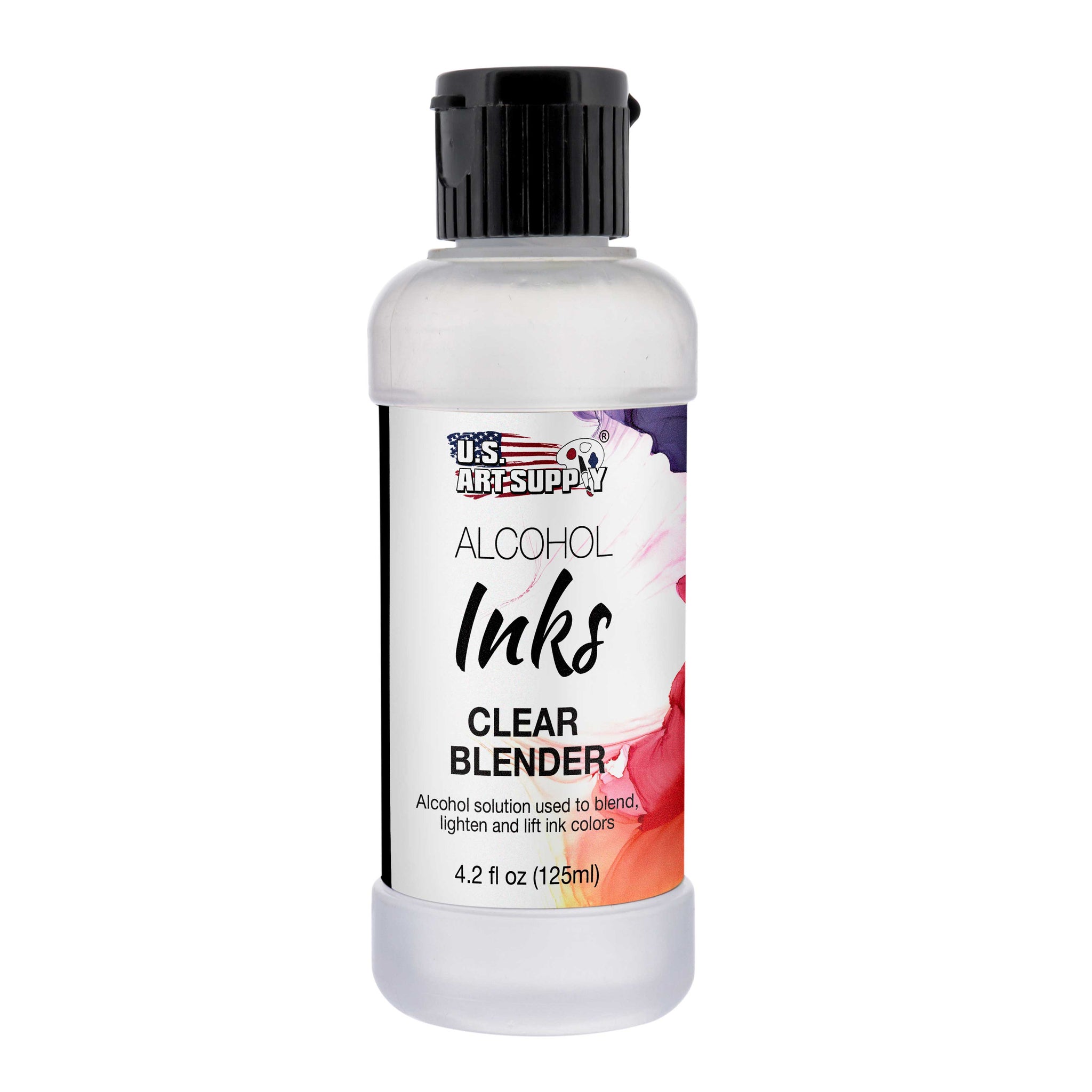 Alcohol Ink Color Blender Solution, Large 4.2 Ounce Bottle - Alcohol-Based Dye Paint Blending Mixing Solution to Lighten, Blend Dilute