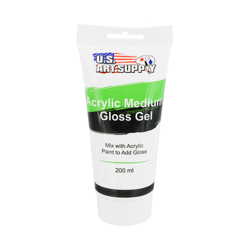 Gel Medium Gloss Acrylic Medium, 200ml Tube