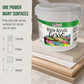 White Gesso Primer - 128oz Bucket, for Oil & Acrylic Paint - Superior Coverage, Canvas Prep, Mixable White Gesso Paint Artists