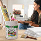 Clear Gesso Primer - 32oz, for Oil & Acrylic Paint - Superior Coverage, Canvas Prep, Mixable Clear Gesso Paint Artists