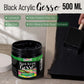 Black Gesso Primer - 16.9oz (500ml) for Oil & Acrylic Paint - Superior Coverage, Canvas Prep, Mixable White Gesso Paint Artists