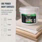 Black Gesso Primer - 64oz, for Oil & Acrylic Paint - Superior Coverage, Canvas Prep, Mixable White Gesso Paint Artists