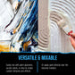 Acrylic Modeling Paste White - 128oz Bucket, Lightweight, Flexible, Mixable, Sandable, and Archival-Safe