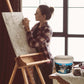 Acrylic Modeling Paste White - 128oz Bucket, Lightweight, Flexible, Mixable, Sandable, and Archival-Safe