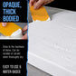 Acrylic Modeling Paste White - 16.9oz (500ml) Lightweight, Flexible, Mixable, Sandable, and Archival-Safe