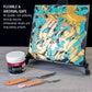 Impasto Clear Acrylic Gel Medium (500ml Tub) - Layering & Extending Acrylic Paint