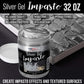 Impasto Silver Acrylic Gel Medium, 32oz - Layering & Extending Acrylic Paint
